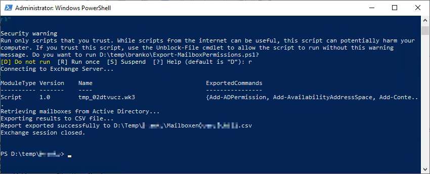 Simplify Your Exchange Mailbox Permissions Management with Powershell